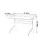 Bureau d'ordinateur blanc Retro Retro