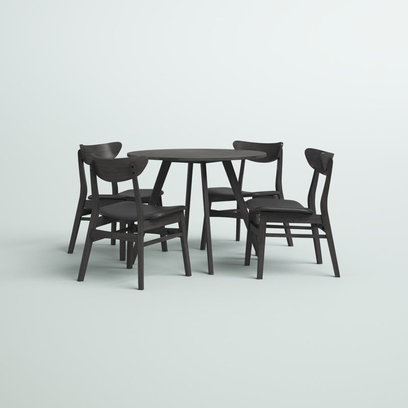Ensemble repas pour 4 personnes Gandara, Gris