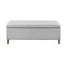 Banc de rangement rectangulaire à fermeture douce
