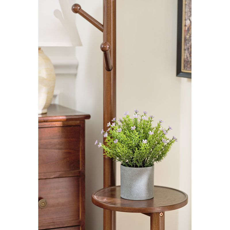 Artificial Milan In Pot, Purple