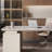 Modern Minimalist Acrylic Office Desk