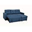 Canapé-lit modulaire convertible en L-121104308