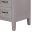 Meuble-lavabo 36 po sans lavabo, base d'armoire seulement, armoire de salle de bain avec tiroirs, structure solide et panneau de fibres à densité moyenne-586583626