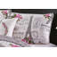Ensemble de courtepointe réversible en microfibre ivoire / rose Farrah-1130238819