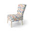 Chaise rembourrée filles - insectes Butterfly Doodles - jaune-1364856089