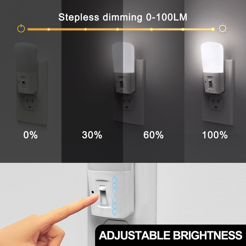 Light Sensor Night Light Dimmable