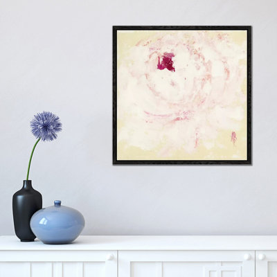 Pink Peony by Ashley Bradley - Painting on Canvas