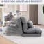 Fauteuil de jeu Grey Floor - 6 réglables pour dormir, lire et méditer