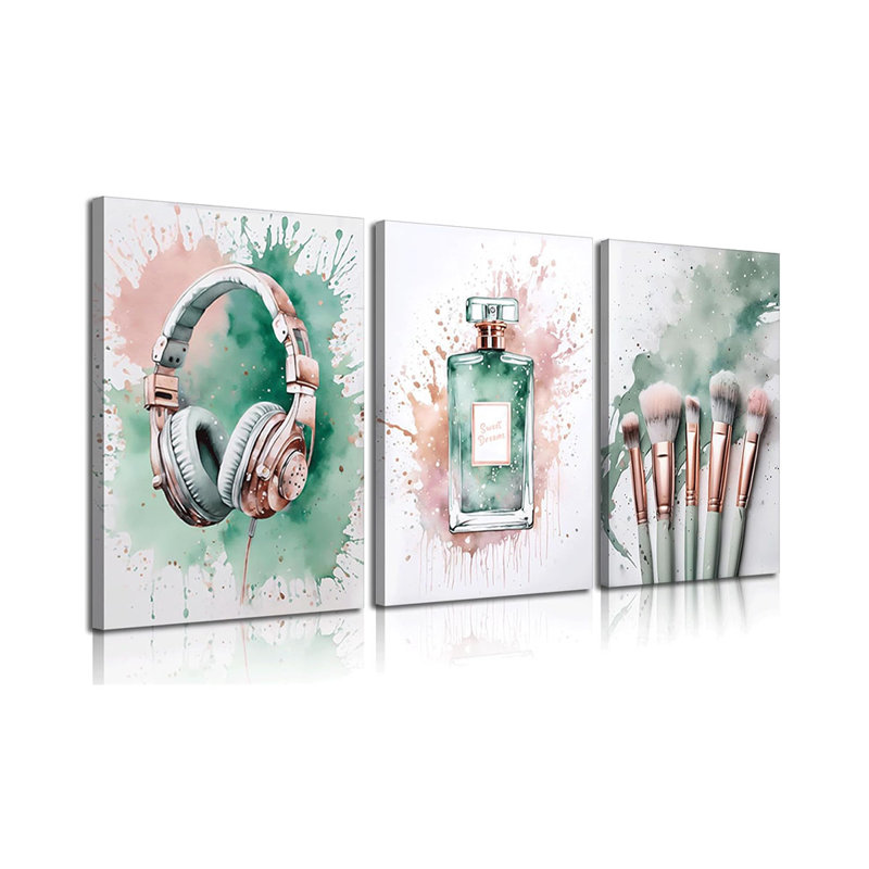 3 Piece Wrapped Canvas Print