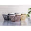 Panier carré en acier inoxydable évasé-114665744