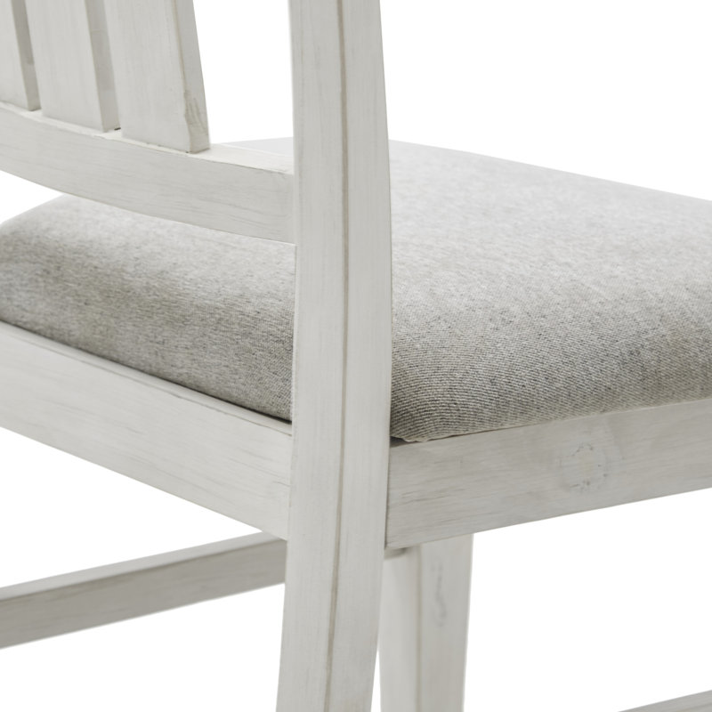 Chaise d'appoint Embrey, Blanc récupéré