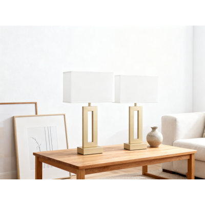 Ensemble de 2 lampes de table Touch Control