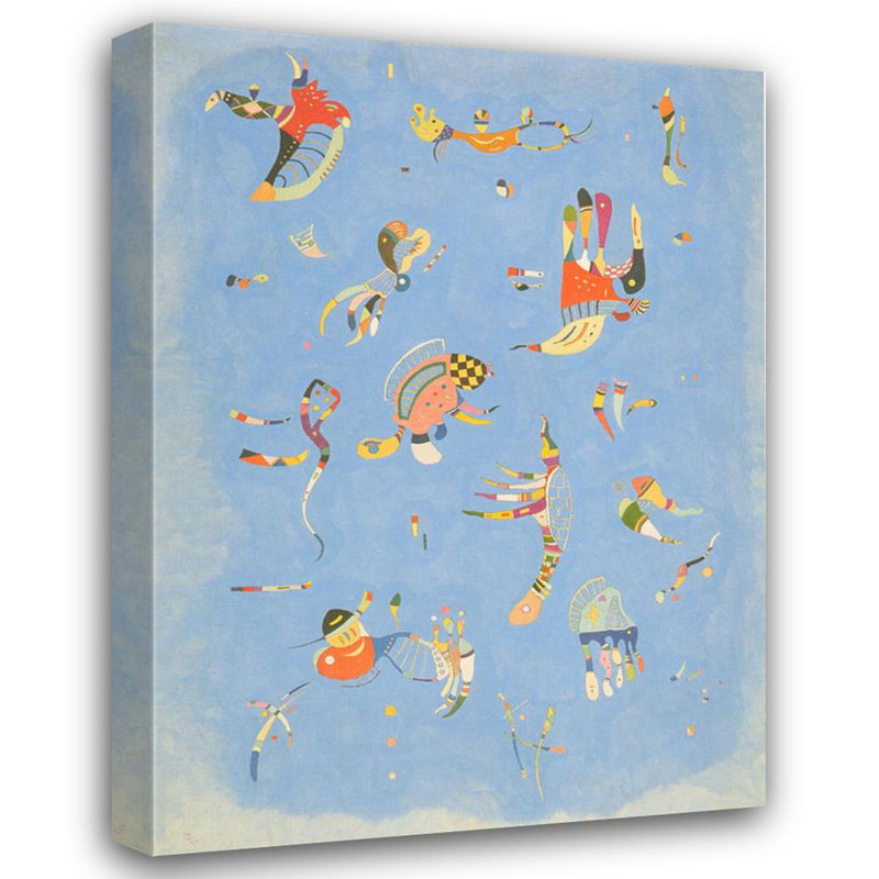 Bleu de Ciel, 48" H x 35" W