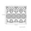 Buffet haut de gamme peint