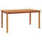 Hea Rectangular Teak Outdoor Dining Table-1220301225