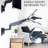 Vivo Pneumatic Heavy Duty Wall Mounted Keyboard Tray