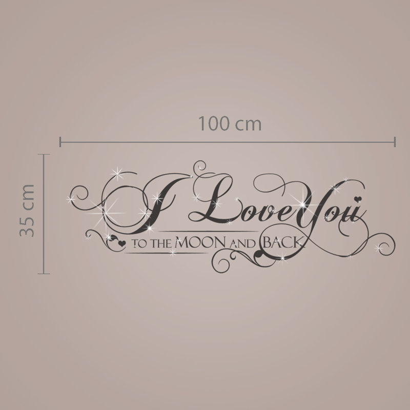 Bowker Text & Numbers Wall Decal