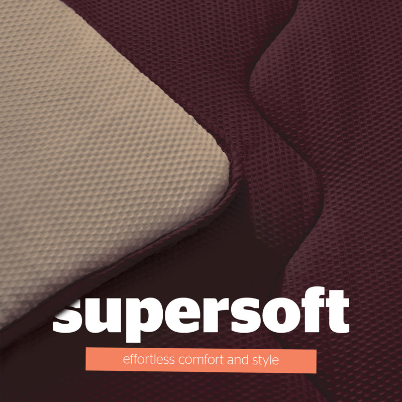 Silentnight Seersucker Coverless Duvet 10.5 Tog With Matching Pillowcases,  All Seasons, Single, Purple