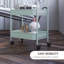 Okemia 79cm H x 45cm W Utility Cart with Wheels-796436857