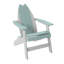  Chaise Adirondack-Tail de planche de surf. Sauge et blanc-1892328785
