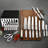 Klaus Meyer Stahl 19 Piece Knife Block Set -101636155-101798304