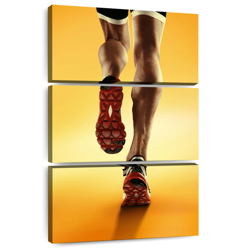Sireci Toned Athlete's Legs, 74" H x 48" W