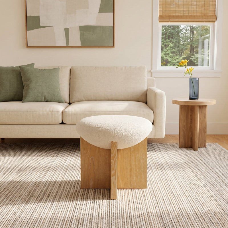Leonara Lainie Minimalist Accent Stool