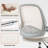 Mid Back Mesh Office Chair with Flip-Up Arms, Ergonomic Task Chair for Home Office-1516532336