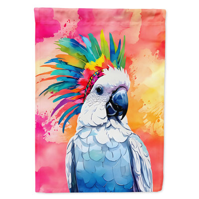 Drapeau de maison hippie cacatoès