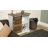 Stotfold 32" Wide Server with Sliding Slat Door-427127882