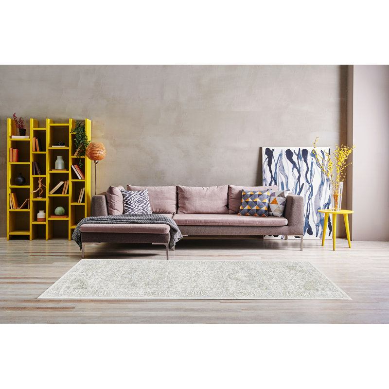 Stamey 12501-980 GREY/BEIGE, Runner 2'2" x 7'7"