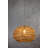 Sojitra 1 - Light Natural Rattan Pendant Light Modern handmade Unique Brown Shade in Brass Finish Costal Decor