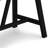 Dylan 60"W Solid Wood Desk, Modern Industrial Style with Keyboard Tray and Trestle Design-9270250