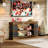63" Long Console Table with Storage