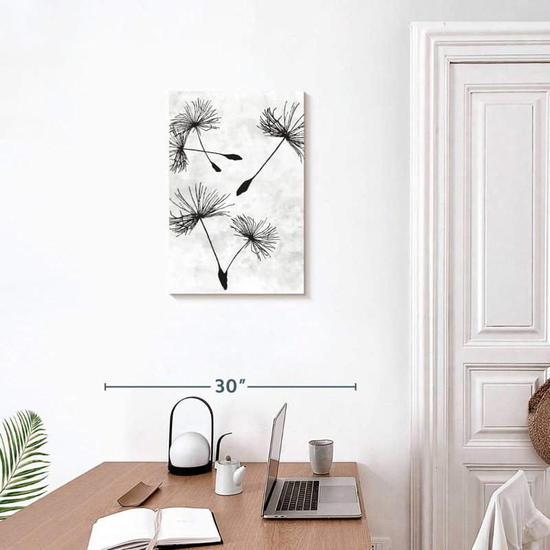 Harnek Dandelion Flight II, 24" H x 16" W