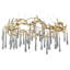 Lustre en forme de goutte de lumière en verre Irène-91755241-91755244-131063642