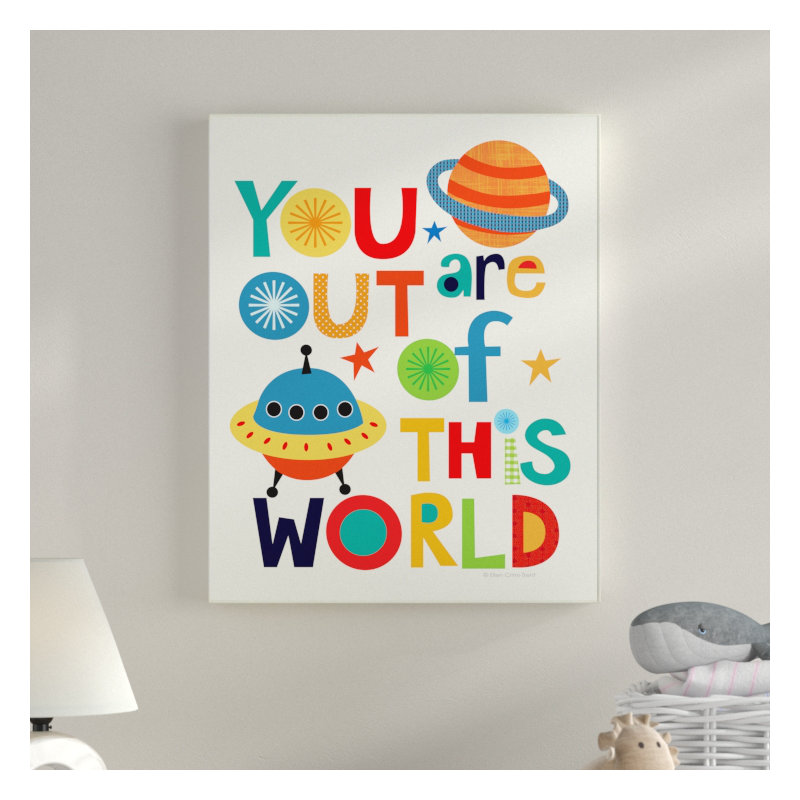 Vous êtes hors de ce monde, H 30 po x l 24 po x P 0,5 po, Toile