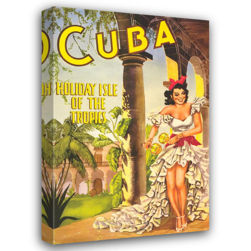 Cuba, H 24 po x l 16 po