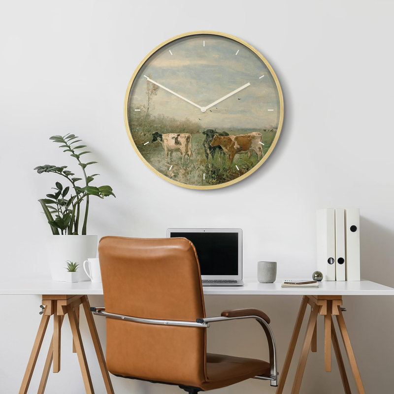 Plywood Wall Clock