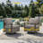Allcot Outdoor Swivel Patio Chair With Cushions (Set Of 4)-1842425316-1842425321