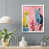 White Framed