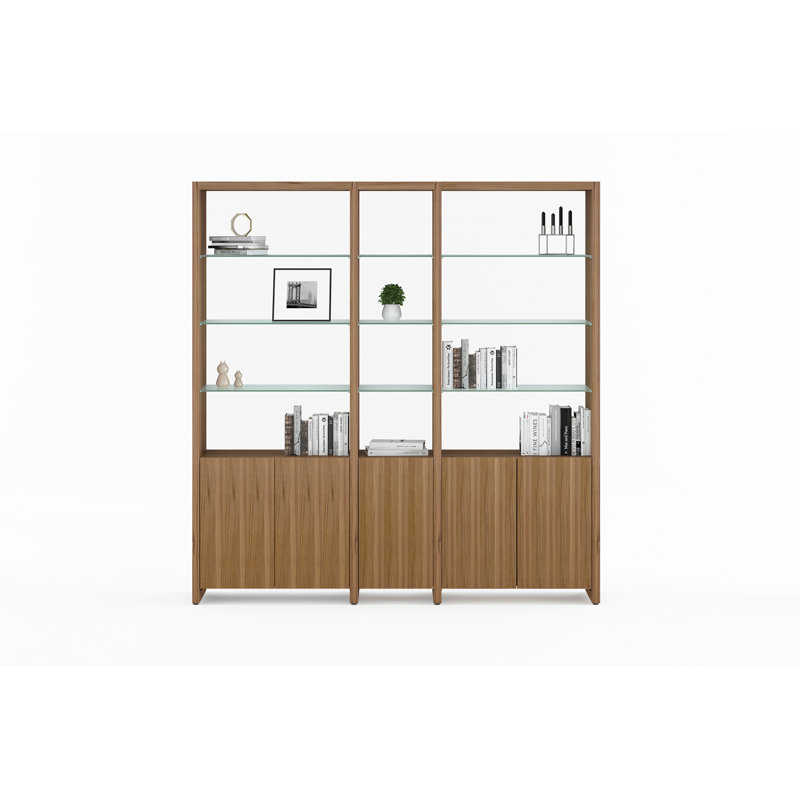 Linea™ Bookcase, Natural Walnut