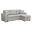 Canapé modulaire 87,4 po en chenille-767748724