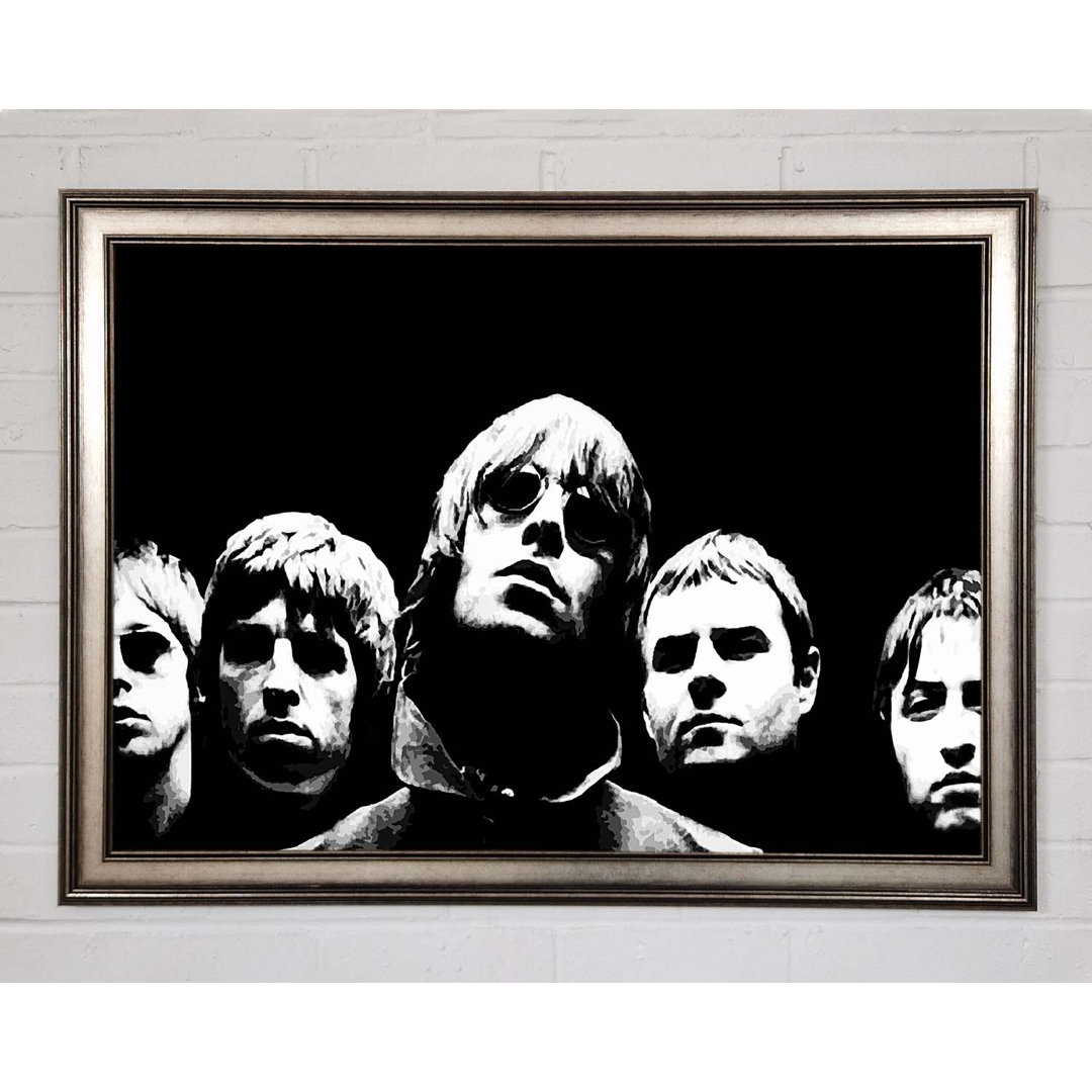 Oasis Wonderwall Pop Art - Druck