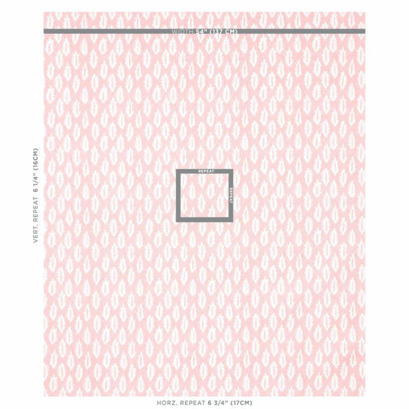Tissu Schumacher x Molly Mahon Forest, Rose