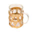 Tasse en verre avec manchons en ruppie maritime-98592250