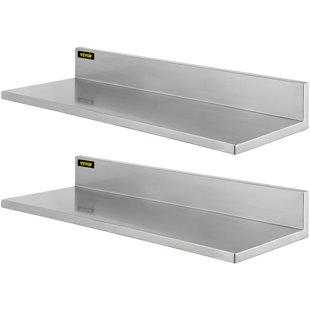 AmGood Stainless Steel Wall Shelf | NSF Metal Shelf | Over 50 Custom  Options Available