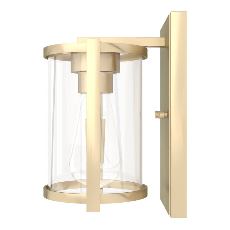 Alturas Gold Dimmable Outdoor Wall Sconce