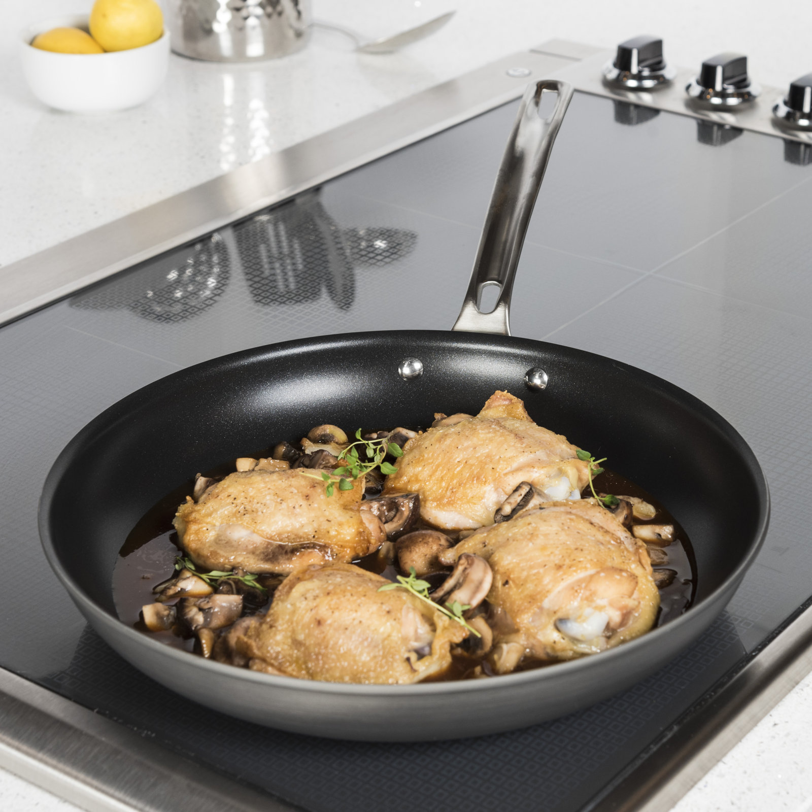 Viking Hard-Anodized Non-Stick Frying Pan, 10.28"