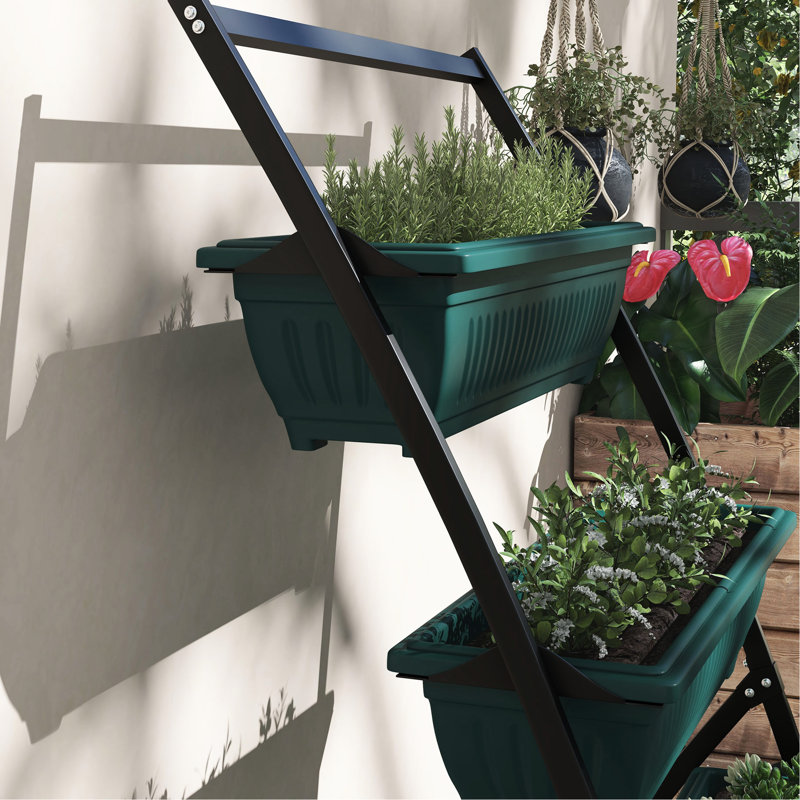 Poterie à 4 niveaux pour jardin vertical